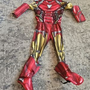 Boys iron man costume